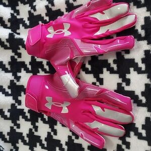 UA F8 Football Gloves Size Adult Large